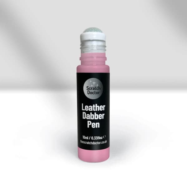 PINK Leather Dabber 10ml for bags, shoes, purses, car seats, furniture etc