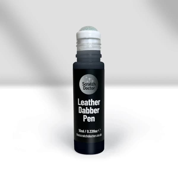 DARK BLUE Leather Dabber 10ml for bags, shoes, purses, car seats, furniture etc