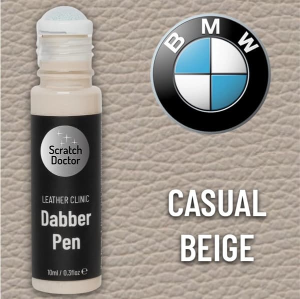 Leather Paint Dabber for BMW CASUAL BEIGE Repair scratches, scuff and small mark