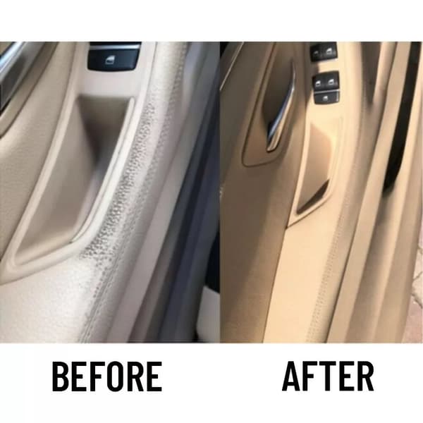 Leather Paint Dabber for MERCEDES ALMOND BEIGE 205 Repair scratches & scuffs