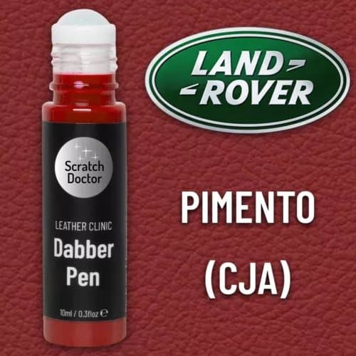 Leather Paint Dabber for LAND ROVER PIMENTO CJA. Repair scratches & scuffs