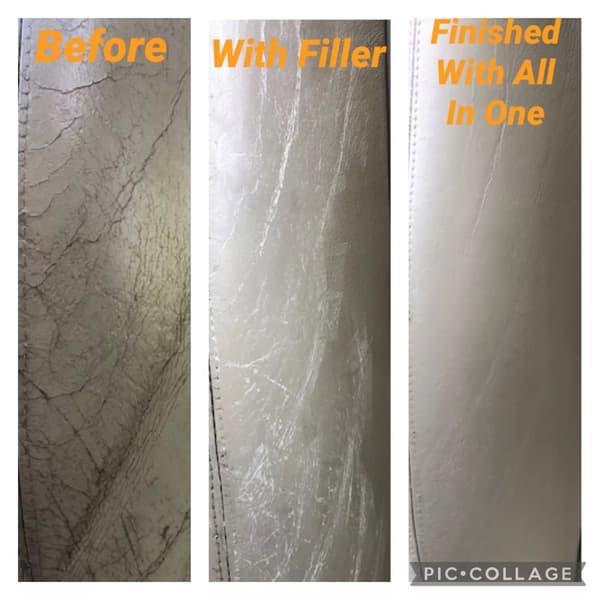 BENTLEY LINEN Leather Touch up Car Seat Repair Paint