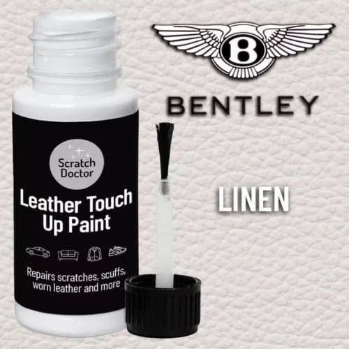 BENTLEY LINEN Leather Touch up Car Seat Repair Paint