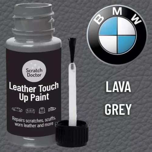 BMW LAVA GREY Leather Touch up Car Seat Repair Paint