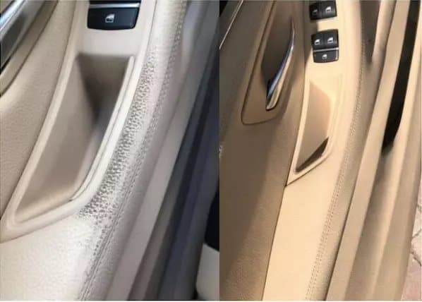 BMW IMOLA RED Leather Touch up Car Seat Repair Paint