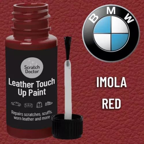 BMW IMOLA RED Leather Touch up Car Seat Repair Paint