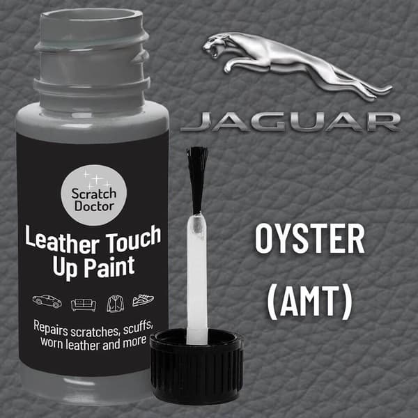 JAGUAR OYSTER AMT Leather Touch up Car Seat Repair Paint
