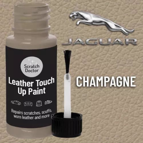JAGUAR CHAMPAGNE Leather Touch up Car Seat Repair Paint