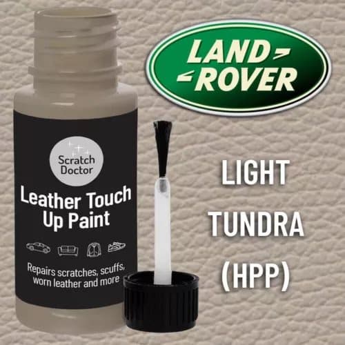 LAND ROVER LIGHT TUNDRA HPP Leather Touch up Car Seat Repair Paint