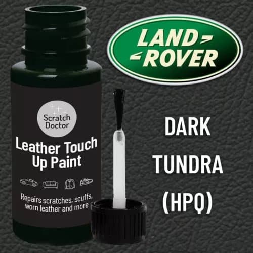 LAND ROVER DARK TUNDRA HPQ Leather Touch up Car Seat Repair Paint