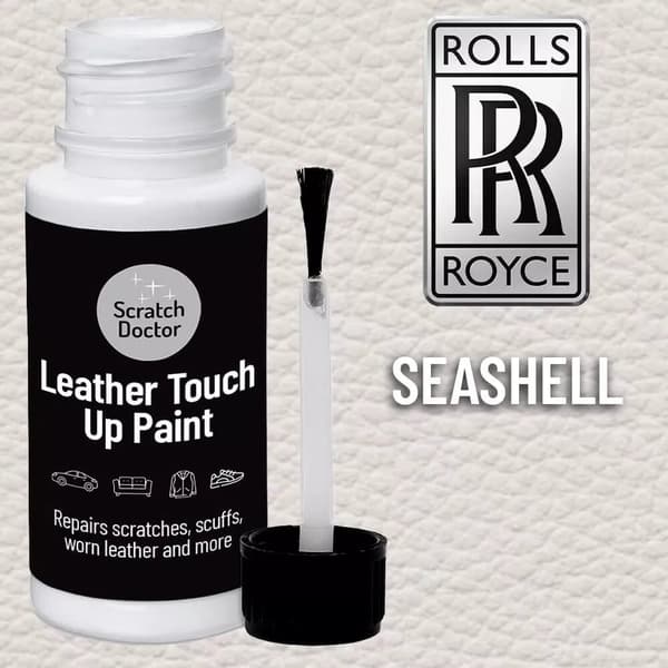 ROLLS ROYCE SEASHELL Leather Touch up Car Seat Repair Paint