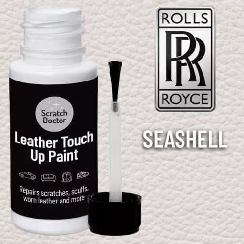 ROLLS ROYCE SEASHELL Leather Touch up Car Seat Repair Paint