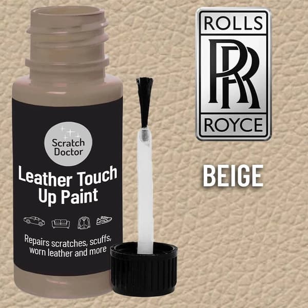 ROLLS ROYCE BEIGE Leather Touch up Car Seat Repair Paint
