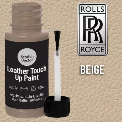 ROLLS ROYCE BEIGE Leather Touch up Car Seat Repair Paint