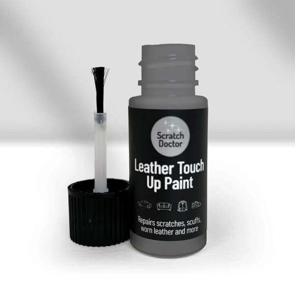 GREY Leather Touch Up Paint 15ml for bags, shoes, purses, furniture, cars, belts