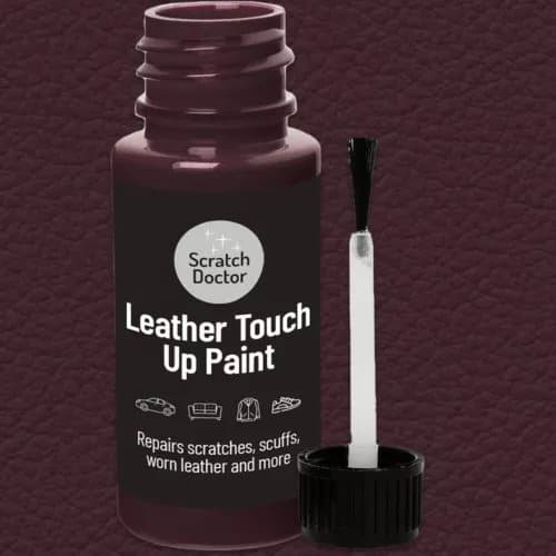 BURGUNDY Leather Touch Up Paint 15ml for bags, shoes, purses, furniture etc