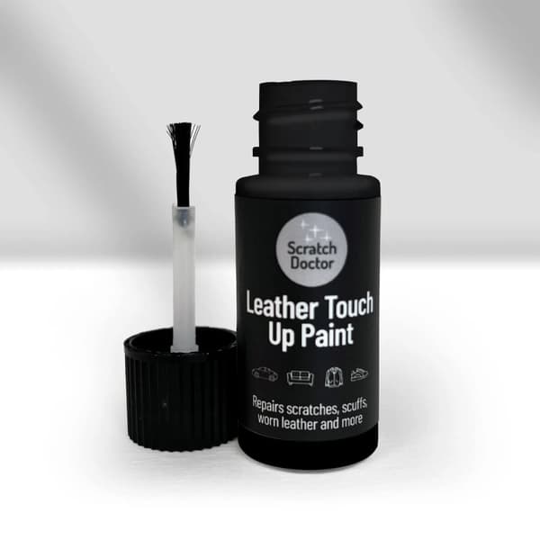 BLACK Leather Touch Up Paint 15ml for bags, shoes, purses, furniture etc