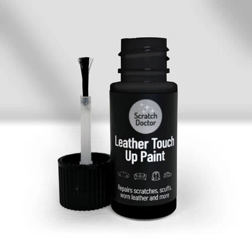 BLACK Leather Touch Up Paint 15ml for bags, shoes, purses, furniture etc