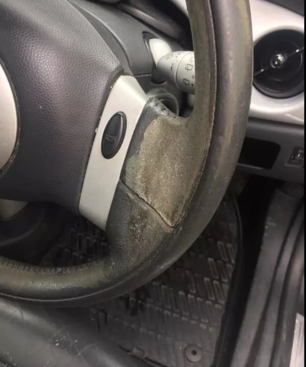 MERCEDES DARK BLUE 252 Leather Touch up Car Seat Repair Paint