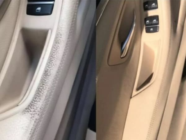 MERCEDES DARK BLUE 252 Leather Touch up Car Seat Repair Paint