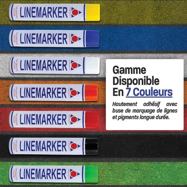 Aerosol-lösningar - Linjemarkör - Orange målarburk 750ml