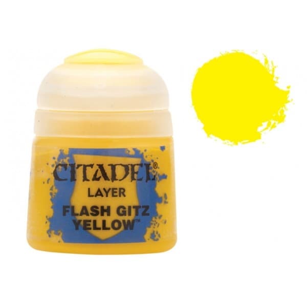 Flash Gitz Yellow Layer Citadel Colour 12 ml Citadel Warhammer