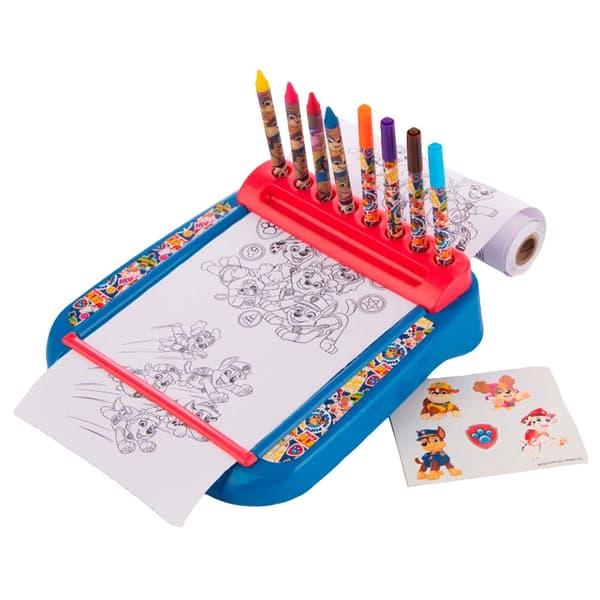 Paw Patrol roll &#38; go colouring station