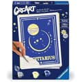 Miniatyrbild 1 av 2: Måla efter nummer - RAVENSBURGER - Zodiac CreArt 23741 - Skytten - Flerfärgad - Från 14 år