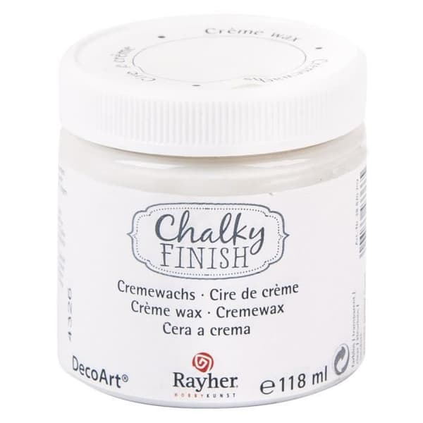 Cream wax - Chalky Finish - Transparent - 118 ml