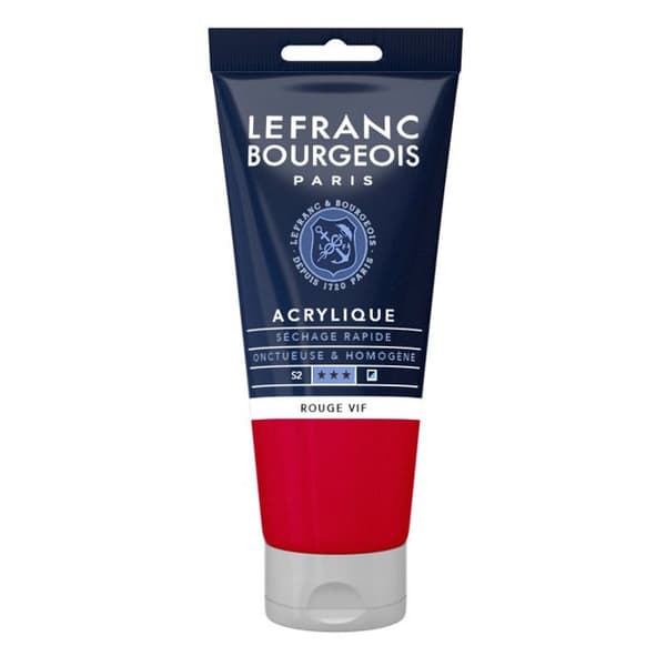 Akvarellfärg - Klarröd - 396 - Fin - Lefranc Bourgeois - Tub 80ml