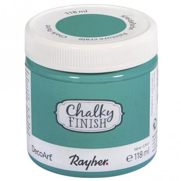 Kritmålarfärg Chalky för porösa material 118 ml maringrön