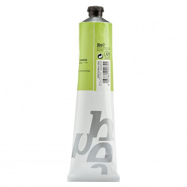 Oljefärg - Pébéo - 200034 - Ljusgrön - 200 ml - Snabbtorkande 3-6 dagar