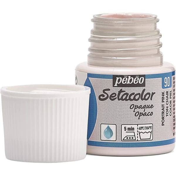 Tygfärg - PéBéo - Sétacolor opaque - Köttton - 45 ml - Blandat