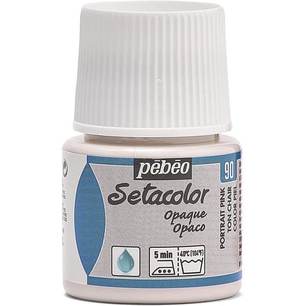 Tygfärg - PéBéo - Sétacolor opaque - Köttton - 45 ml - Blandat
