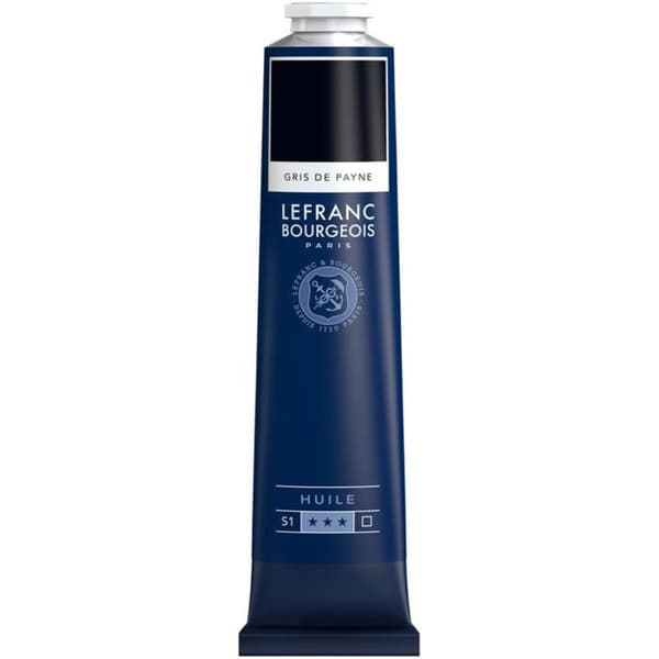 Oljemålning - Payne's Grey - 261 - Fin - Lefranc Bourgeois - Tub 150ml