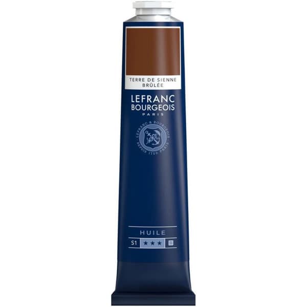 Oljefärg i tub bränd sienna 150ml - Lefranc & Bourgeois