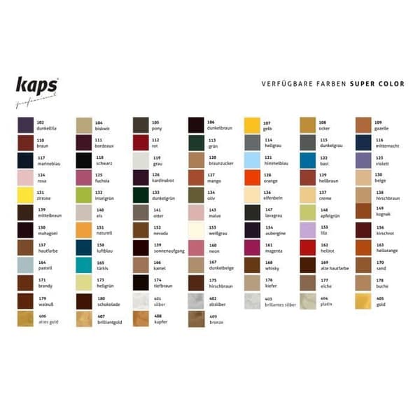 Dye Paint - Kaps - Super Color - 70 Colors - 25 ml - Vattentät