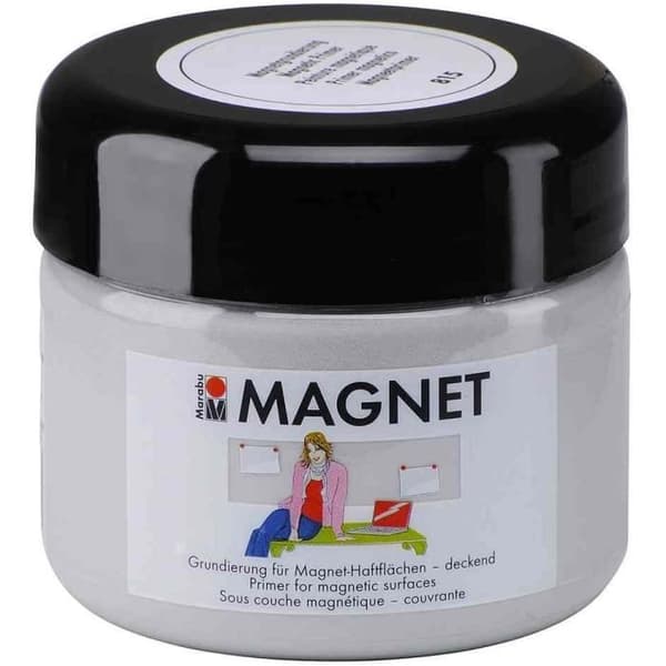 Färg - MARABU - Färglägg dina drömmar - 225 ml - Grå - Magnetisk