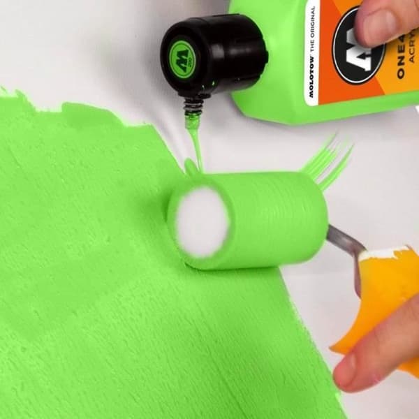 Akrylfärg - Molotow - ONE4ALL REFILL 180 ML - Mörkblågrå - Hög opacitet - Påfyllningsbar