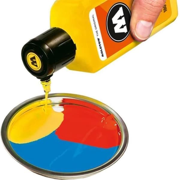 Akrylfärg - Molotow - ONE4ALL REFILL 180 ML - Mörkblågrå - Hög opacitet - Påfyllningsbar