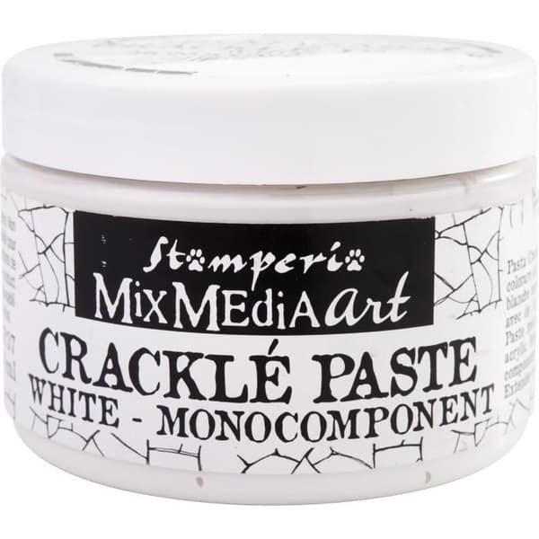 Cracklé Paste - STAMPERIA - Cracklé Paste - 150ml - Vit - Vattenbaserad