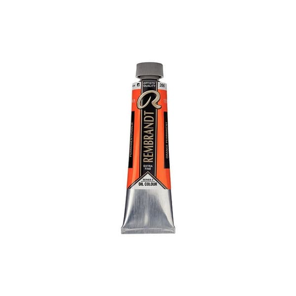 40 ml tub Rembrandt oljefärg PERMANENT ORANGE