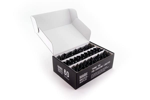 Liquitex akrylfärg - 3699392 - BASICS AKRYL SET MED 60 22 ml RÖR