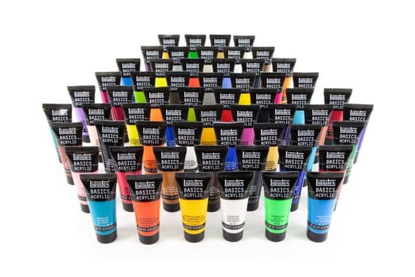 Liquitex akrylfärg - 3699392 - BASICS AKRYL SET MED 60 22 ml RÖR
