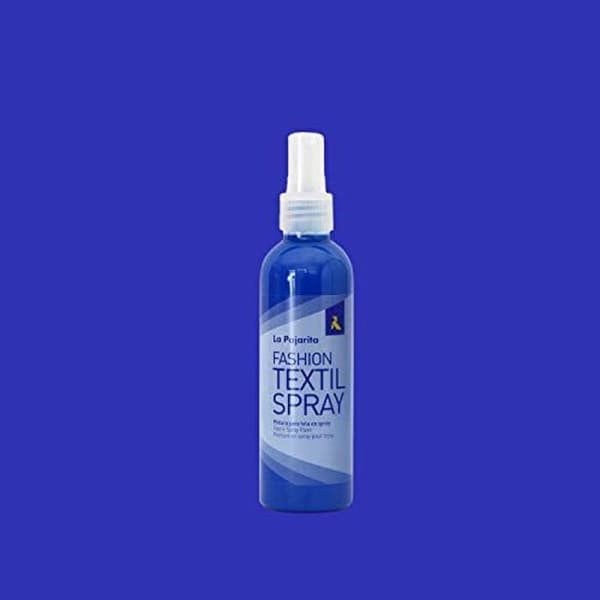 Sprayfärg för tyg - LA PAJARITA - 211674 - 100 ml - Snabbtorkande - Jeanskblå