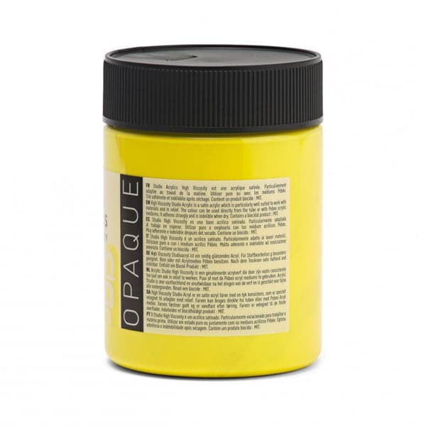 Akvarellfärg - PÉBÉO - Primärgul - 500 ml - Blandad - Färg Gul