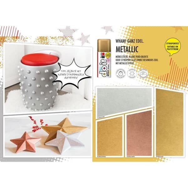 Aerosolfärg 150 ml Do It METALLIC Silver