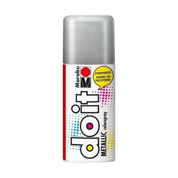 Aerosolfärg 150 ml Do It METALLIC Silver