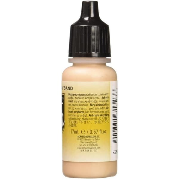 Vallejo Model Air - vattenbaserad akrylfärg, 17 ML, beige (sand)