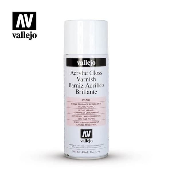 Vallejo Gloss Varnish Spray 400ml